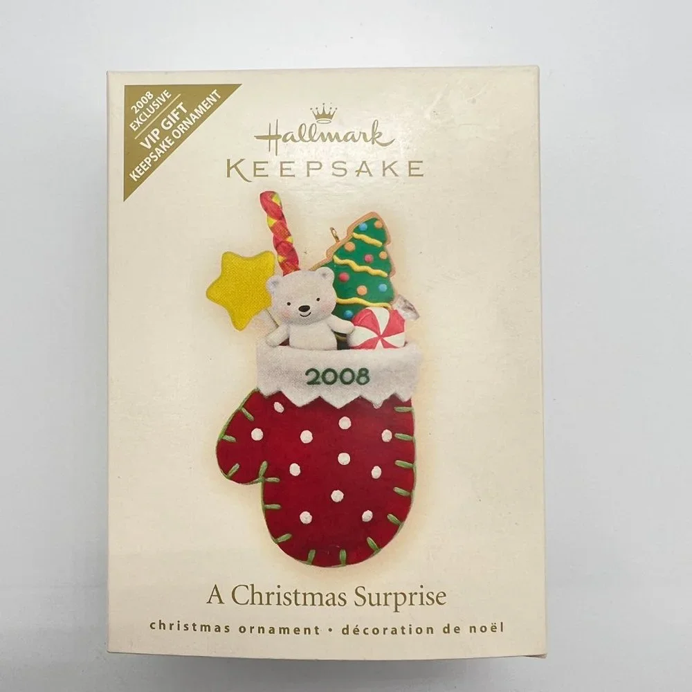 Hallmark Keepsake A CHRISTMAS SURPRISE Ornament VIP Exclusive 2008 - Picture 2 of 9